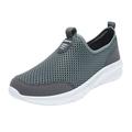 Eashery Mens Shoes Tennis Sneakers Comfortable Men Shoes Casual Grey 41