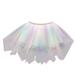 Summer Savings Clearance 2024! Loopsun Tulle Skirt Girls Gradient Printing Versatile Fashionable Gauze Skirt Green