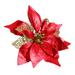 Decorations Outdoor Christmas Artificial Flower Christmas Tree Ornaments Home Party Garland DIY Christmas Craft Ornaments Mini Foam Rose Artificial Flowers