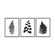 Stratton Home Decor Botanical Ferns Framed Canvas Wall Art