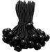 50 Pack 6 Inch Bungee Cordsï¼ŒBungee Balls Bungee Cords with Balls Elastic String Ties for Camping Tents Tarp Canopy Shelter Wall Pipe Holding Wire and UV Resistant Tarp tie Down
