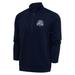 Men's Antigua Navy Midland Rockhounds Big & Tall Generation Quarter-Zip Pullover Top