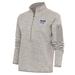 Women's Antigua Oatmeal Northwest Arkansas Naturals Fortune Half-Zip Pullover Jacket