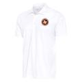 Men's Antigua White Bowling Green Hot Rods Tribute Polo