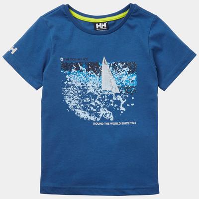 Helly Hansen Kinder Und Junior Ocean Race Bio-baumwoll T-shirt 110/5