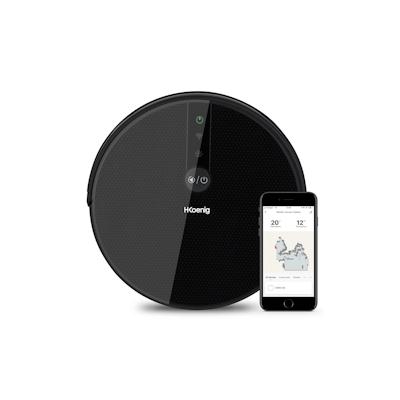 H.Koenig SWRC130 Gyro+ WaterMop Staubsauger Roboter WiFi Wischmopp Image
