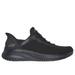 Skechers Women's Slip-ins: BOBS Sport Squad Chaos Sneaker | Size 5.5 Wide | Black | Textile/Synthetic | Vegan | Machine Washable