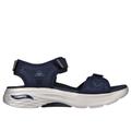 Skechers Men's Max Cushioning Arch Fit Prime - Archee Sandals | Size 13.0 | Navy | Textile/Synthetic | Hyper Burst
