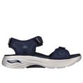 Skechers Men's Max Cushioning Arch Fit Prime - Archee Sandals | Size 9.0 | Navy | Textile/Synthetic | Hyper Burst