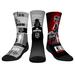 Youth Rock Em Socks Darth Vader & Stormtrooper Los Angeles Kings Star Wars Three-Pack Crew Set