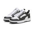 Sneaker PUMA "Rebound V6 Lo Sneakers Jugendliche" Gr. 37, schwarz-weiß (white black) Kinder Schuhe