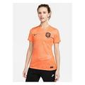 Nike Netherlands 2023 Women's Home Stadium Short Sleeved Shirt - Orange, Orange, Size M, Women