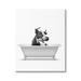 Stupell Industries Farmhouse Cow Bathtub Portrait On Canvas Graphic Art Metal in Blue/Green/Yellow | 40 H x 30 W x 1.5 D in | Wayfair