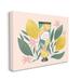 Stupell Industries Aw-362-Canvas Self Care Hand Creme Citrus Herbs On Canvas by Richelle Lynn Garn Graphic Art in Green/Pink/Yellow | Wayfair