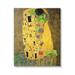 Stupell Industries Funny Classic Klimt Aliens On Canvas Graphic Art Canvas | 20 H x 16 W x 1.5 D in | Wayfair aw-294_cn_16x20