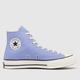 Converse chuck 70 hi trainers in lilac