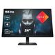 HP OMEN 24 Gaming Monitor - 24 Zoll Bildschirm, FHD Display, 165Hz, AMD FreeSync Premium, 1 ms Reaktionszeit, 2x HDMI 2.0, Display Port 1.4, Audioausgang, schwarz