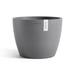 Ecopots Stockholm Indoor/Outdoor Modern Recycled Plastic Flower Pot Planter Plastic in Gray | 7 H x 9.5 W x 9.5 D in | Wayfair 5413724329886