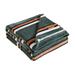 Wrangler Western Saddle Stripe Ultra Soft Plush Fleece Green Blanket, Queen Microfiber/Fleece/Microfiber/Fleece, Polyester | 90 H x 108 W in | Wayfair