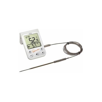 Tfa Dostmann - 14.1510.02 Grill-Thermometer Überwachung der Kerntemperatur, Kabelsensor Braten,