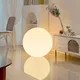 Lampe Globe Shoous à LED 3 Couleurs Dimmable Rechargeable par USB Luminaires pour Décoration de