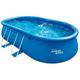 Quick Up Pool Ovale 305x549x107 cm bleu Kit piscine hors sol Piscine de jardin & piscine en