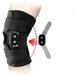 Carolilly Knee Patella Support Brace Sleeve Wrap Cap Bike Sports Adjustable Hinged Stabilizer