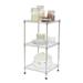 Clearance 3-Shelf Adjustable Heavy Duty Storage Shelving Unit (250 lbs loading capacity per shelf) Steel Organizer Wire Rack Chrome