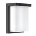 LED Wall Sconce Adjustable Wattage 12W/14W/16W 1920 Lumens Adjustable CCT 3000K-4000K-5000K 120-277V Black Housing IP66 ETL Listed 5 Year Warranty