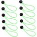 20 Pcs Tent Bungee Cord Tarp Tent Black Elastic Band Spring Tie Luggage Packing Elastic Rope Tent Guyline Rope Elastic String Canopy Tarp Bungee Strap Tarp Bungee Cords Camping