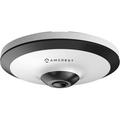 Amcrest Fisheye IP POE Camera 360Â° Panoramic 5MP POE IP Camera Fish Eye Security Indoor Camera 33ft Nightvision IVS Features and People Counting MicroSD Recording IP5M-F1180EW-V2 (White) (Used)