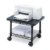 Underdesk Printer/Fax Stand One-Shelf 19w x 16d x 13.5h Black