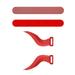 1 Pair Devil Horn Demons Horn For Headphone Silicone Headset Decoration