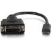Open Box C2G 8in Mini HDMI to DVI Adapter - Mini HDMI Adapter - Male to Female