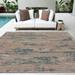 HR Waterproof Abstract Outdoor Rug - Stain and Fade-Resistant - Coconut/Multicolor