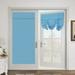 Blackout Door Window Curtains Privacy Front Door Curtains for Glass Door Thermal Insulated Shades Window Covering 26 x 40 1 Panel Blue