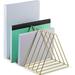 PEACNNG Desk Organizer for Magazines File Holder for Desk Modern Office Organizer Triangle Holder Desk Folder Organizer Desktop File Sorter Wire Collection