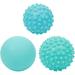 Nvzi Pack of 3 Spiky Hard Massage Ball for Foot Back Muscle Soreness Lacrosse Balls