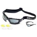 Body Specs Silver Frame-Smoke-Package Goggles