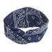 Baocc Accessories Band Headband Women Turban Hair Elastic Yoga Sport Floral Knotted Headband Headband Navy