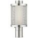 Nottingham 1 Light Brushed Nickel Post Light