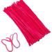 Pipe Cleaners- 400pcs Chenille Stems Pipe Cleaners Craft Supplies for DIY Art Craft Decorations Arts and Crafts for Kids Crafts Craft Supplies Art Supplies (Red)