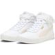 Sneaker PUMA "CARINA 2.0 MID" Gr. 36, pink (puma white, frosty pink, puma gold) Schuhe Schnürstiefeletten