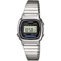 Casio Damen Digital Smart Watch Armbanduhr mit Edelstahl Armband LA-670WEA-1EF