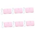 Kisangel 6 Pcs Wipe Warmer Baby Wipe Heater Wipes Warmer for Babies Wet Tissue Warmer Plastic Wipes Case Wet Wipe Heater Car Holder Wet Tissue Heater Warm Baby Wet Wipes Abs Newborn