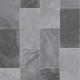 247Floors Forli Tile Effect Vinyl Flooring 2.3mm Realistic Foam Backed Slip Resistant Lino (3m x 4m / 9ft 10" x 13ft 1", Grey Stone Tiles)