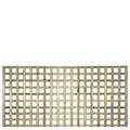 Premier Flat Top Square Trellis Fence Topper Panel or Wall Climber Width: 6ft (183cm) x Height: (@Shoulder) 3ft (90cm | 900mm) Privacy Design Discreet Holes 70x70mm for added privacy