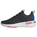 adidas Herren Racer TR23 Shoes-Low (Non Football), Carbon/core Black/Team royal Blue, 44 2/3 EU