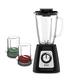 Tefal BlendForce II BL4388 Tabletop Blender 1.25L 800W Black,Brushed Steel – Blender (1.25 L, 1.75 L, Step, Rotating, Glass Blender, Black, Brushed Steel)