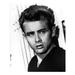 Close-up of James Dean Looking Away - Unframed Photograph Paper in Black/White Globe Photos Entertainment & Media | 24 H x 20 W x 1 D in | Wayfair